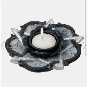 Alchemy England rare pentagram tea light dish
